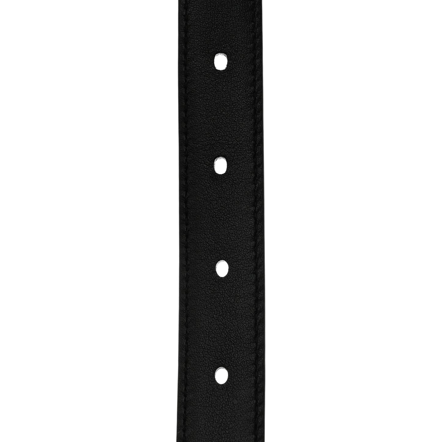 Smooth Calfskin Monogram Square Buckle Belt 70 Black