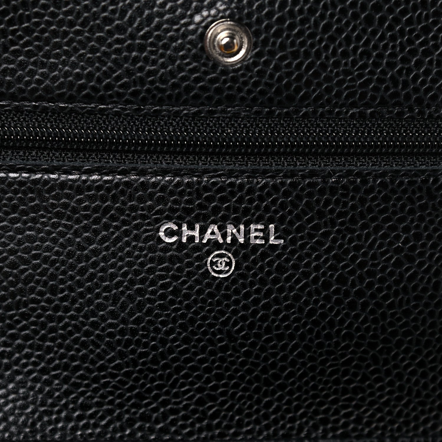 Chanel Caviar Quilted Wallet On Chain WOC Black 6 of 18