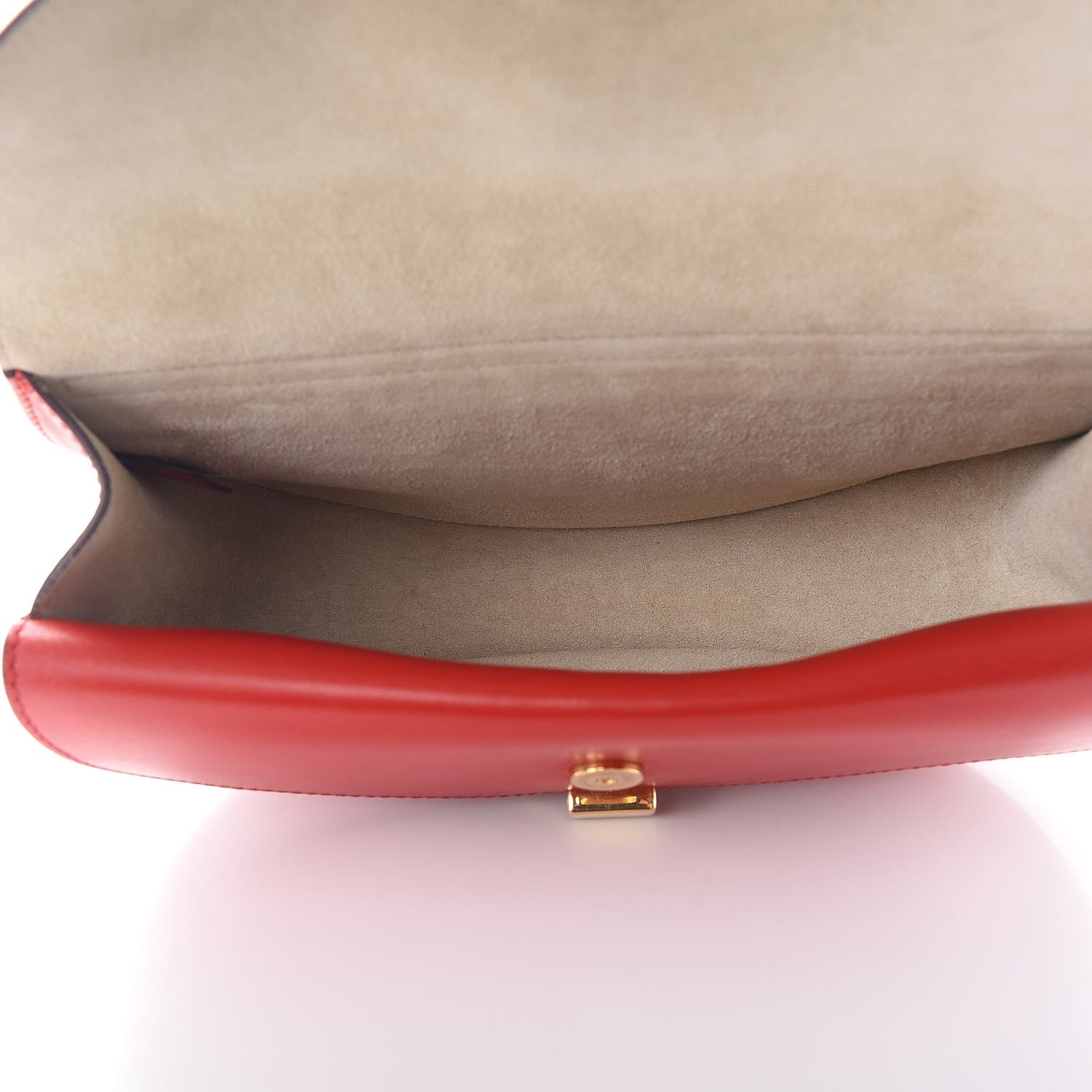Chloe Calfskin Mini Georgia Crossbody Bag Paprika Red 5 of 8
