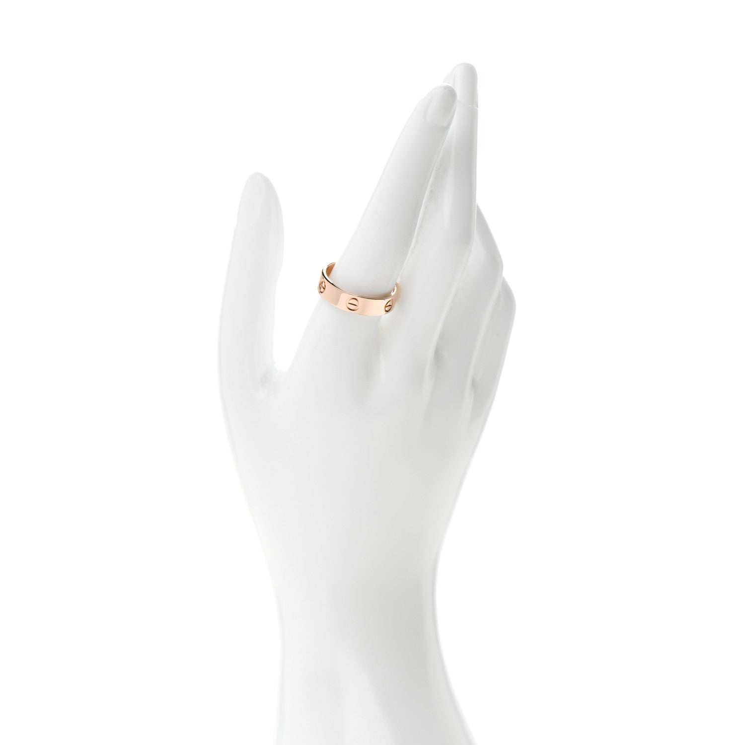 Cartier 18K Pink Gold 5.5mm LOVE Ring 62 10 2 of 4