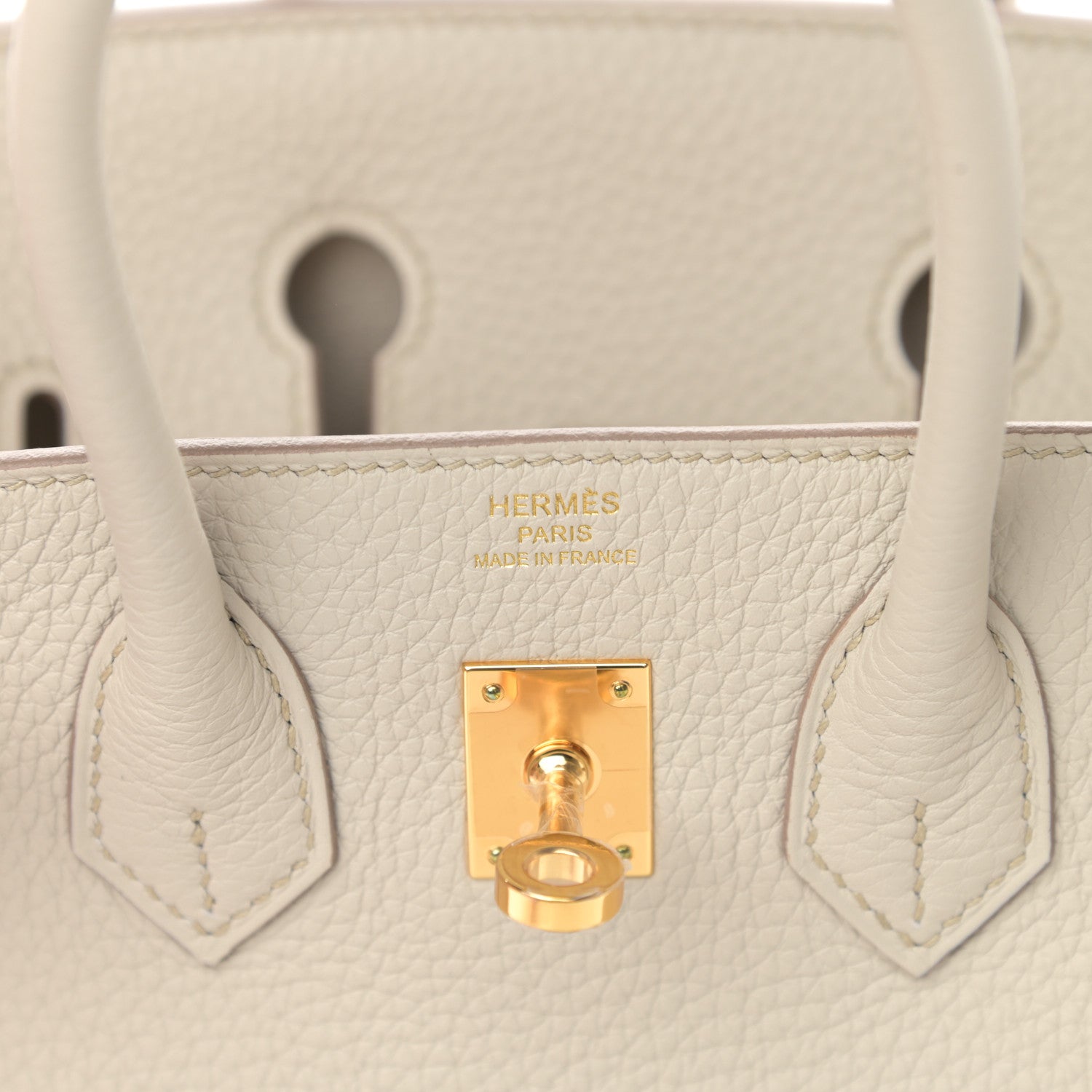 Hermes Togo Birkin 25 Beton 6 of 11