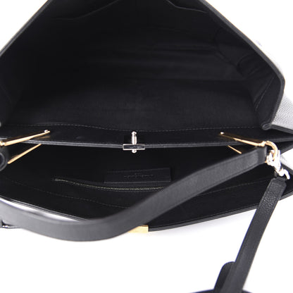 Balenciaga Calfskin Le Dix Soft Cabas M Shoulder Bag Black 5 of 11