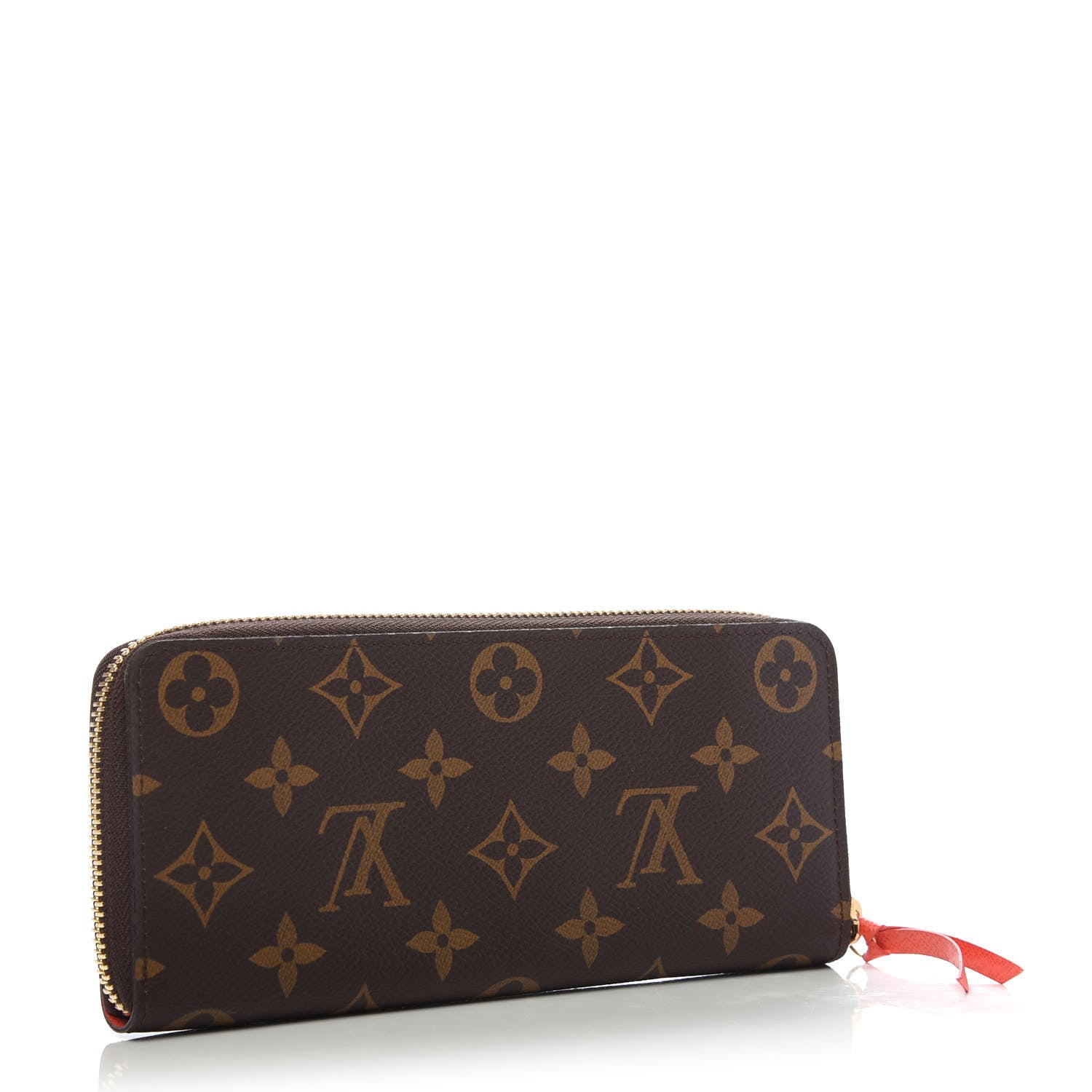 Louis Vuitton Monogram Clemence Wallet Piment 3 of 8
