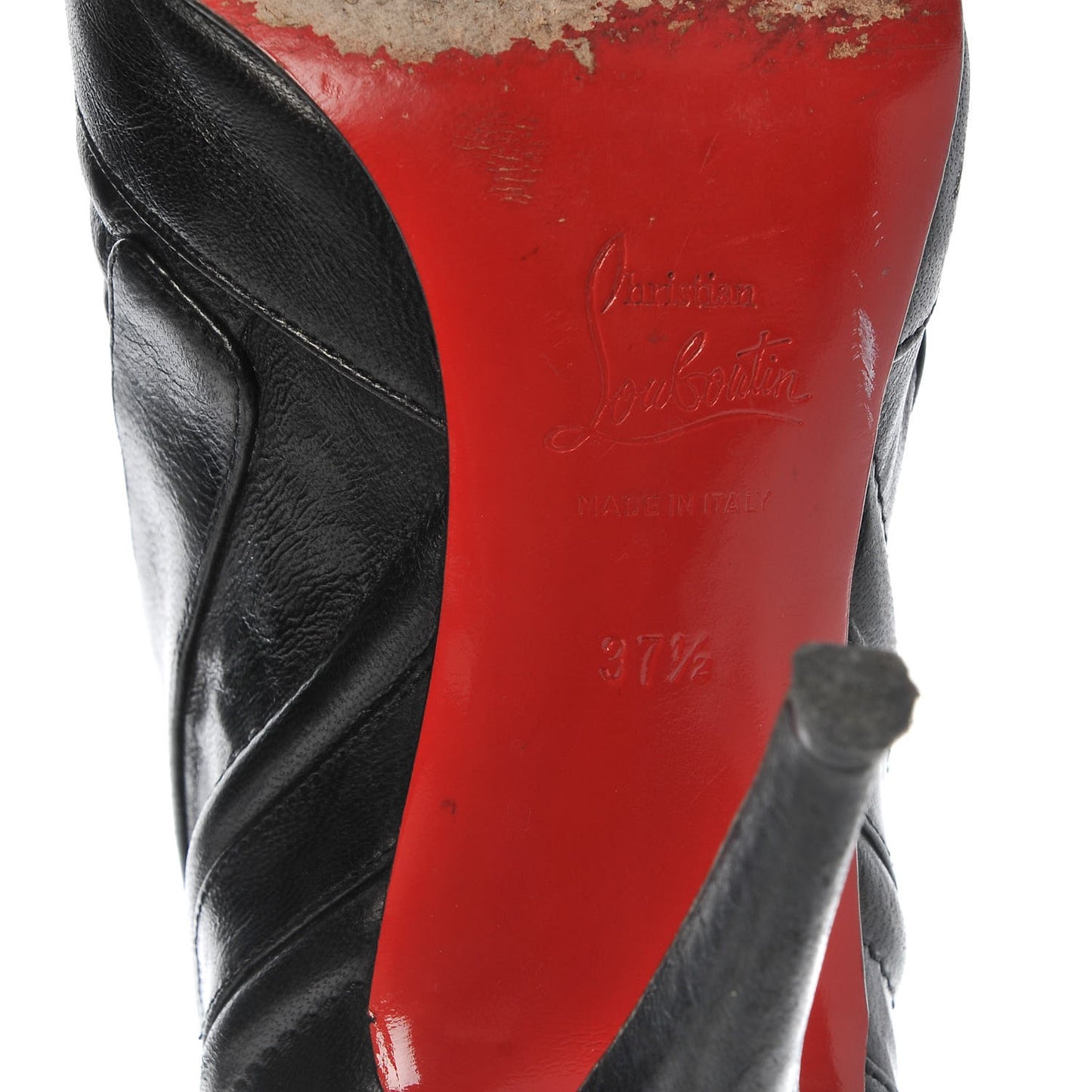 Nappa Sigourney 100 Booties 37.5 Black