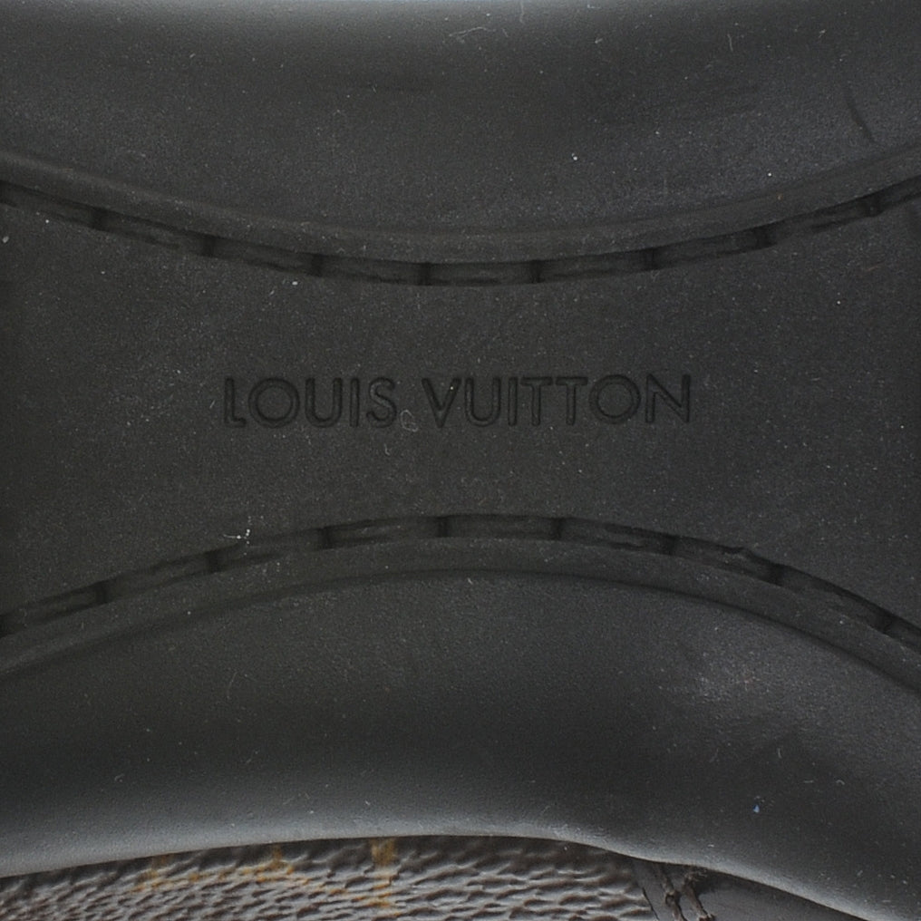 Patent Monogram Globe Trotter Sneakers 35