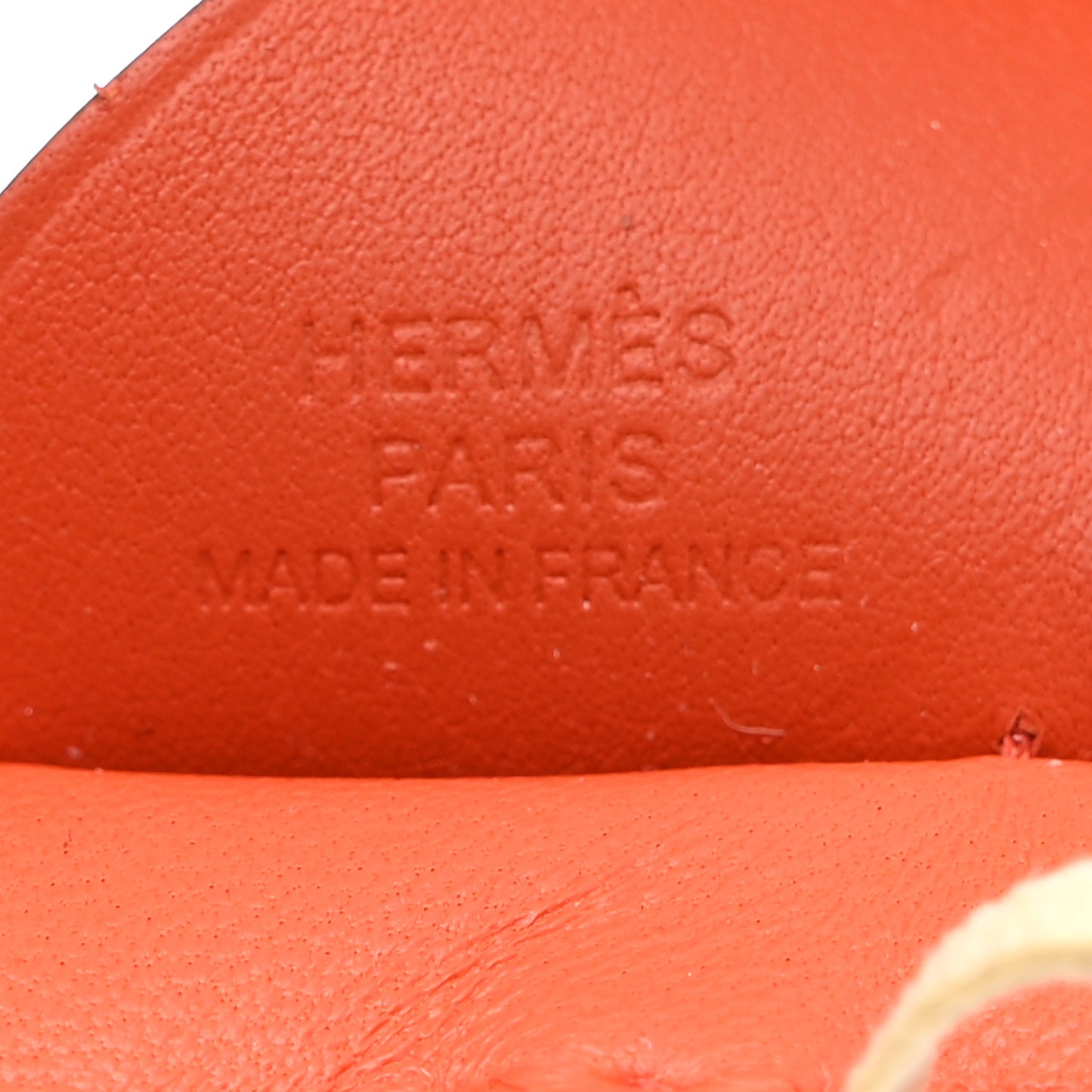 Milo Lambskin Grigri Rodeo Pegase Horse Bag Charm PM Orange Poppy Craie Terre Battue