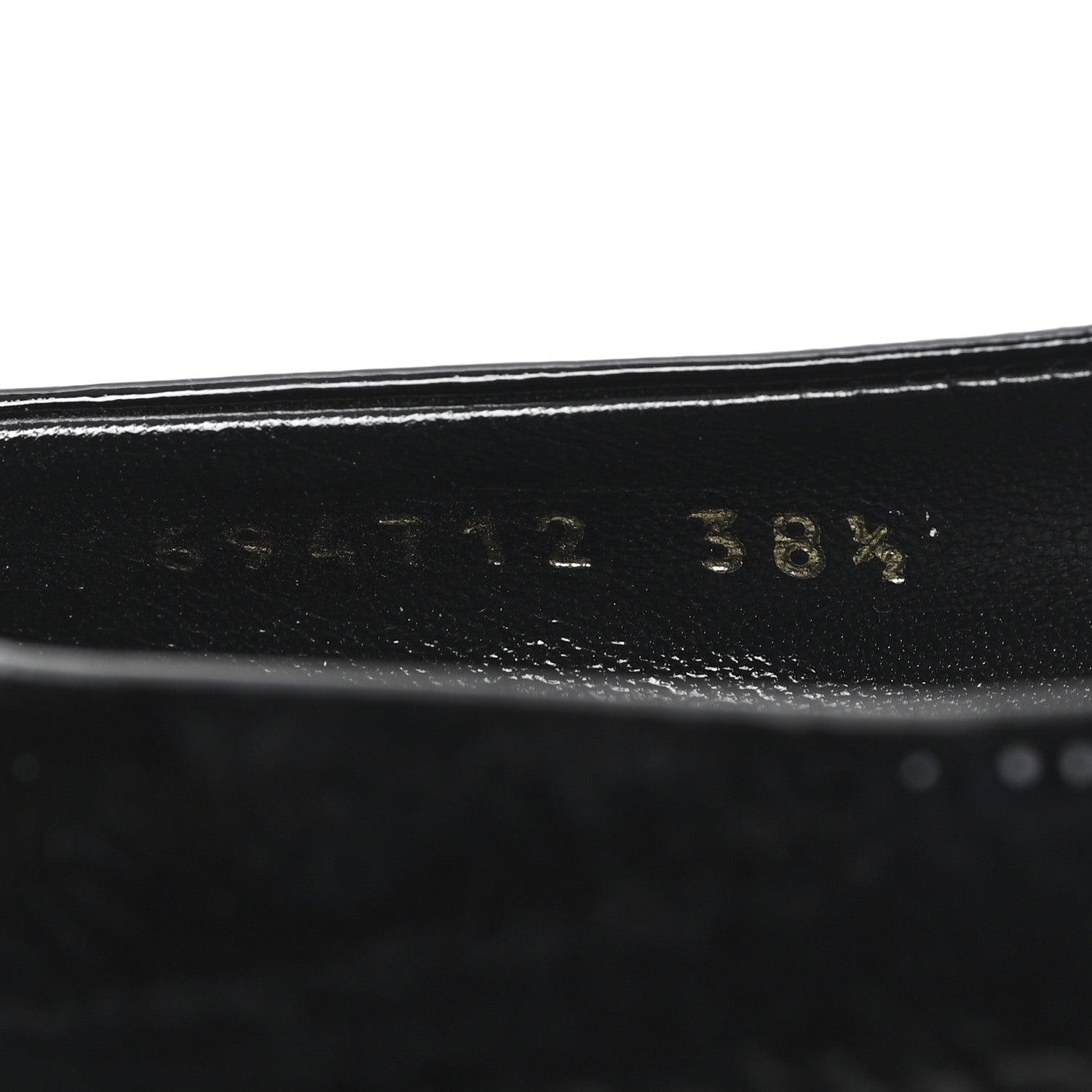Balenciaga Shiny Calfskin BB Square Knife 80mm Pumps 38.5 Black 9 of 9