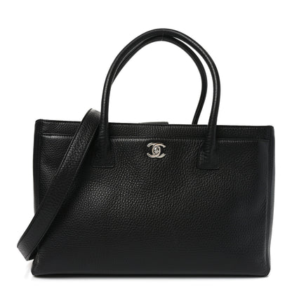 Chanel Calfskin Cerf Executive Shopper Tote Black 1 of 11