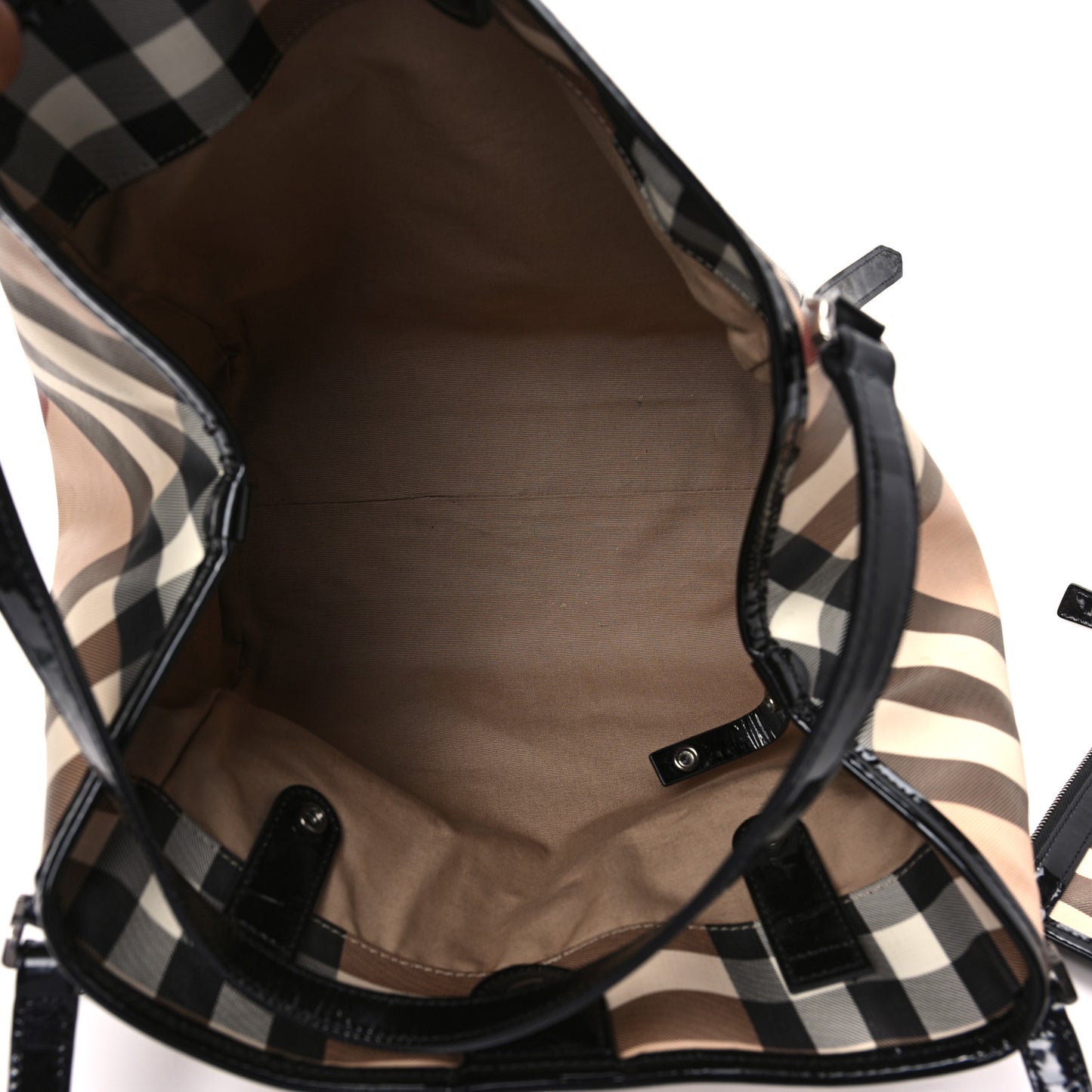 Nova Check Small Canterbury Tote Black