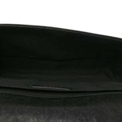 Chanel Caviar Chevron Quilted Medium Boy Flap Black 5 of 10