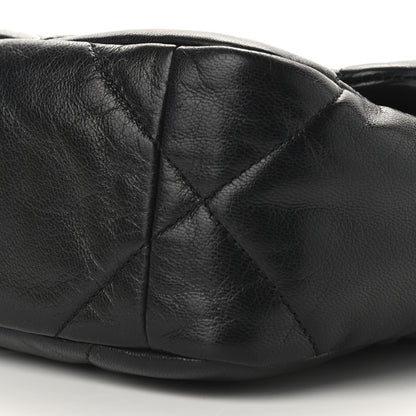 Chanel Goatskin Quilted Medium Chanel 19 Flap Black 9 of 9
