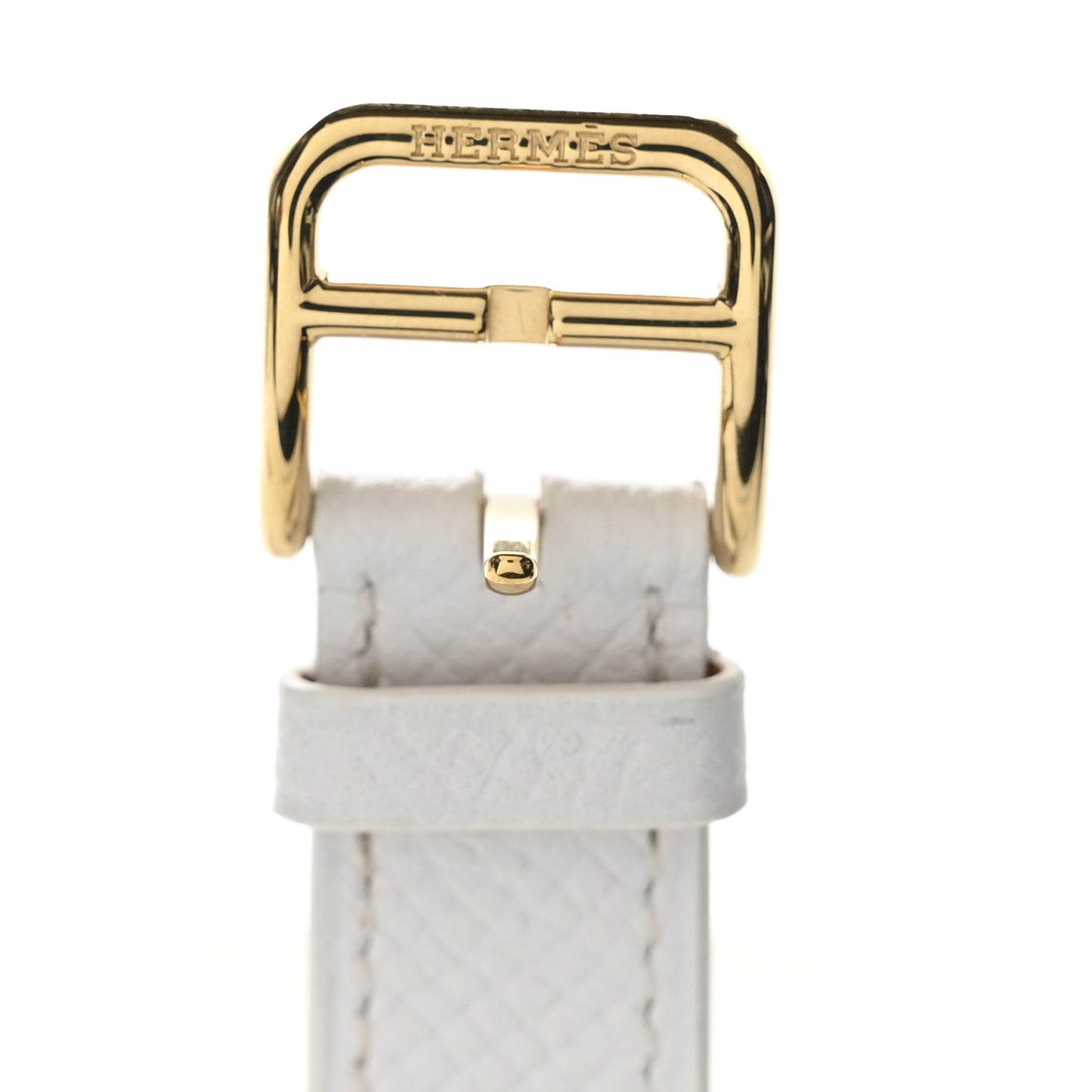 Epsom Heure H Hour Watch PM Strap White