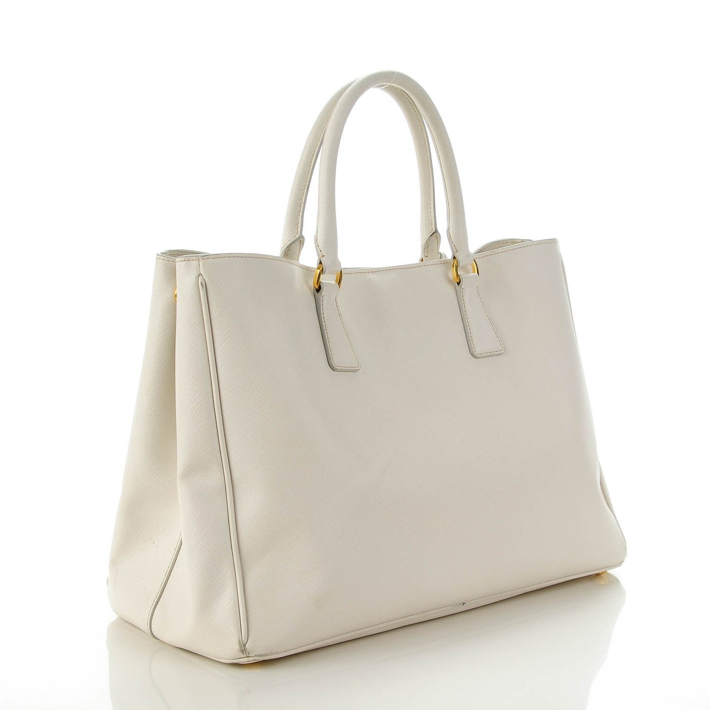 Saffiano Lux Large Tote Talco
