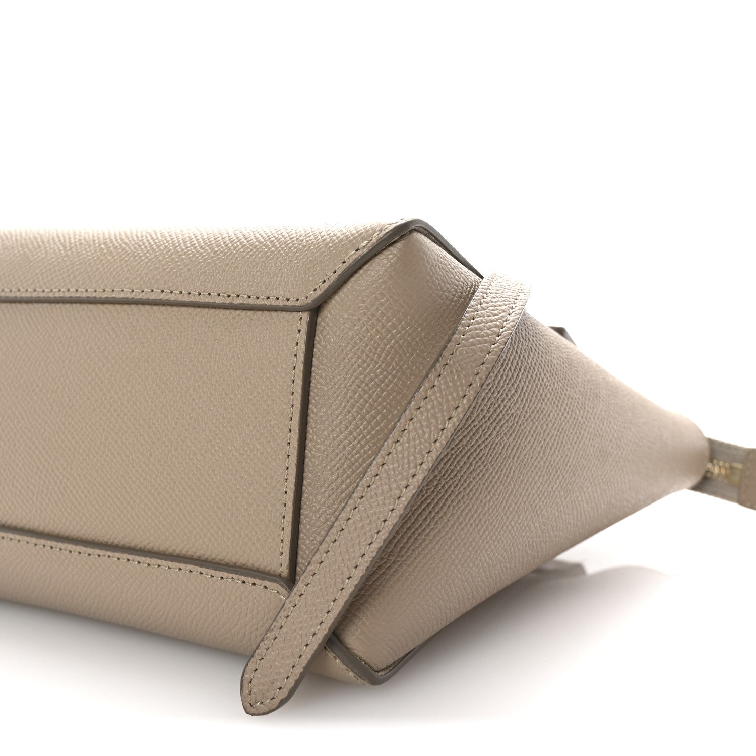 Celine Grained Calfskin Nano Belt Bag Light Taupe 10 of 10