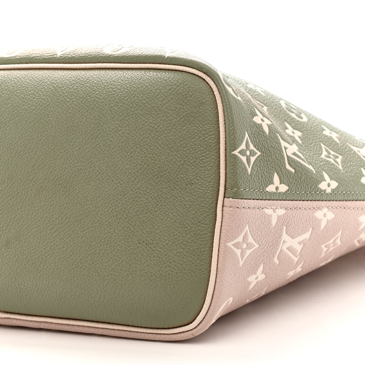 Empreinte Monogram Spring In The City Neverfull MM Kaki Beige Cream