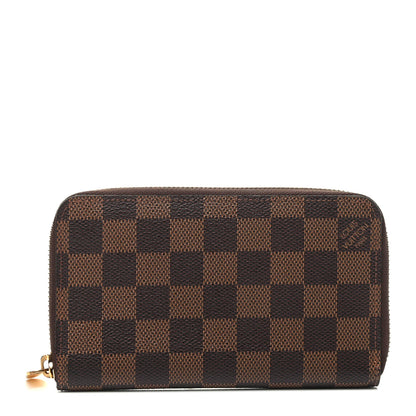 Louis Vuitton Damier Ebene Zippy Compact Wallet 1 of 8
