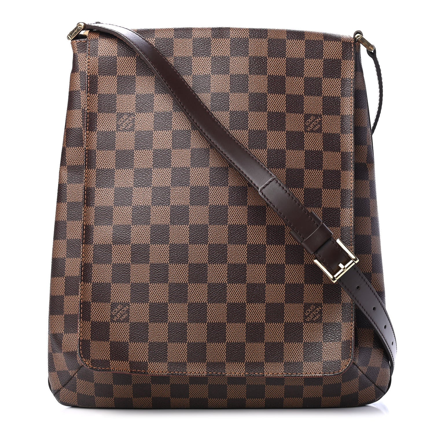 Louis Vuitton Damier Ebene Musette GM 1 of 9