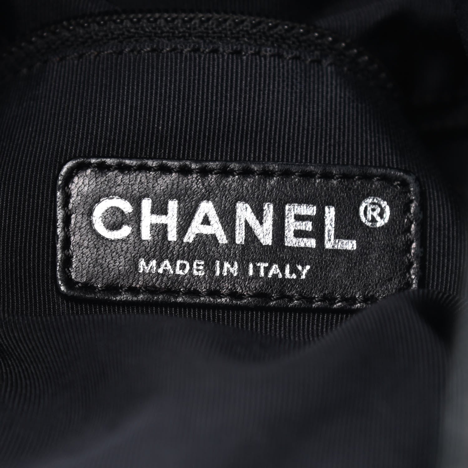 Chanel Iridescent Calfskin Large Stretch Spirit Cabas Black 6 of 10