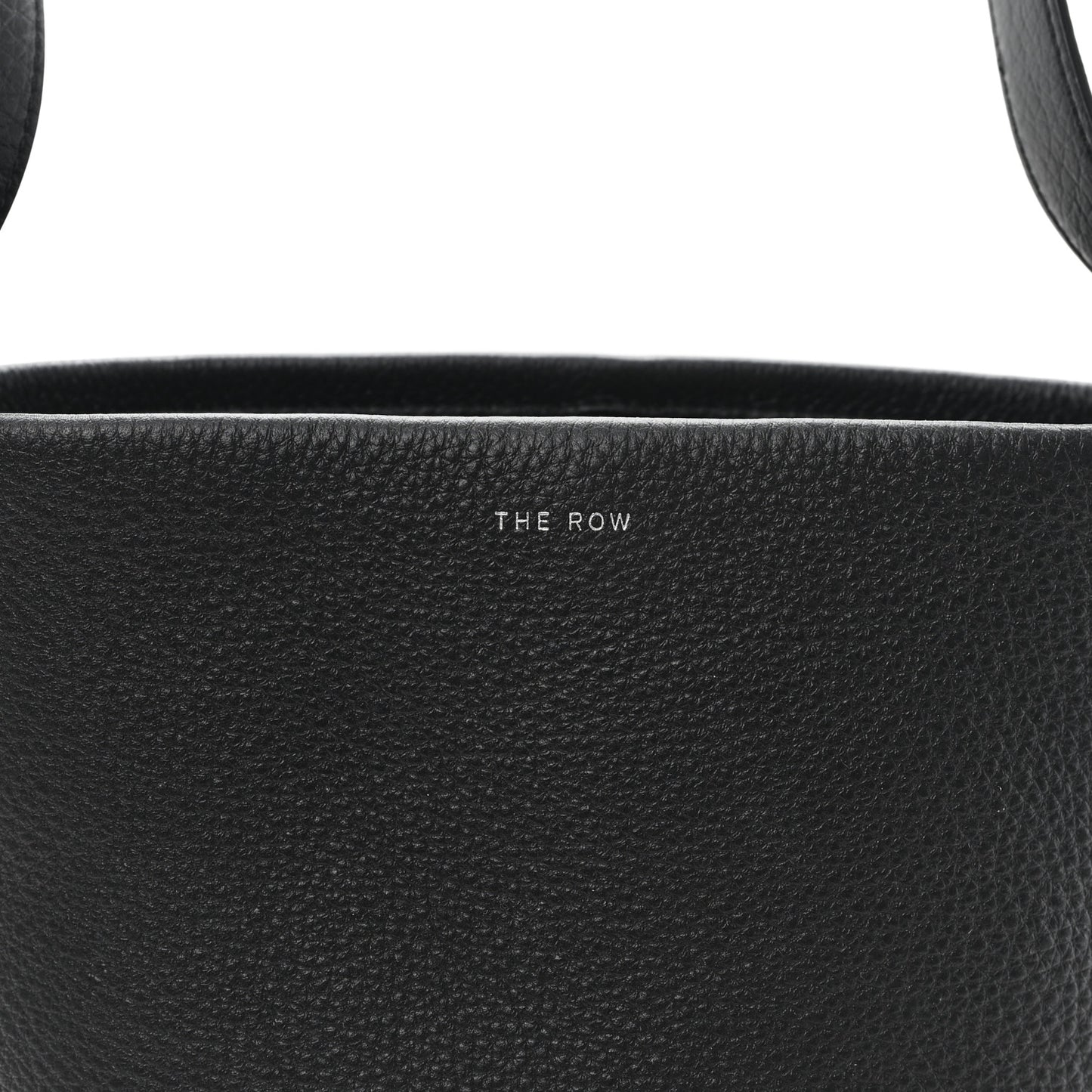 Grained Calfskin Small N/S Park Tote Black