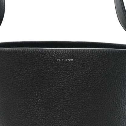 The Row Grained Calfskin Small N/S Park Tote Black 7 of 9