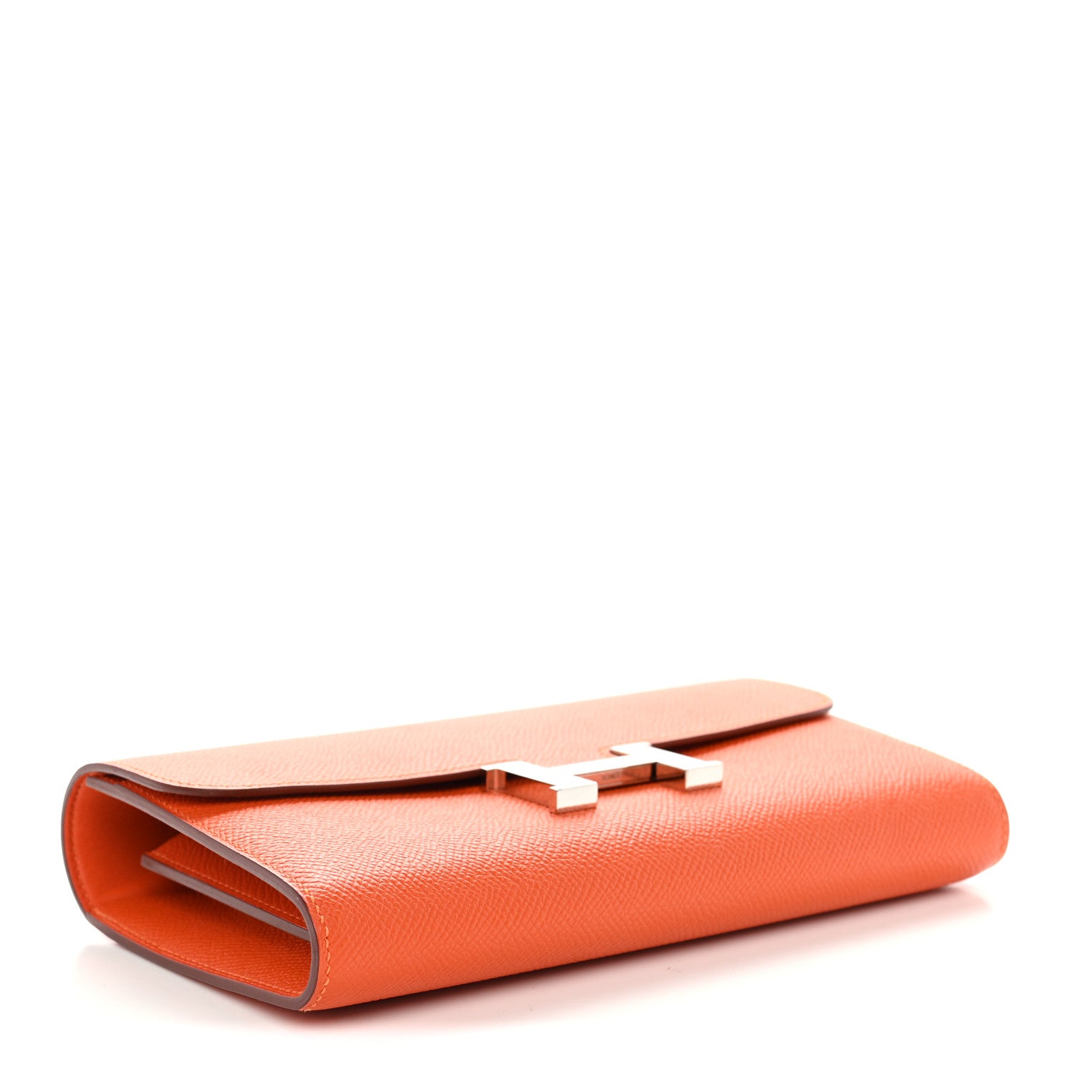Hermes Epsom Constance Long Wallet To Go Wallet Orange 4 of 9