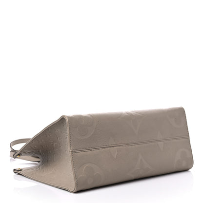 Louis Vuitton Empreinte Monogram Giant Onthego MM Tourterelle 4 of 18