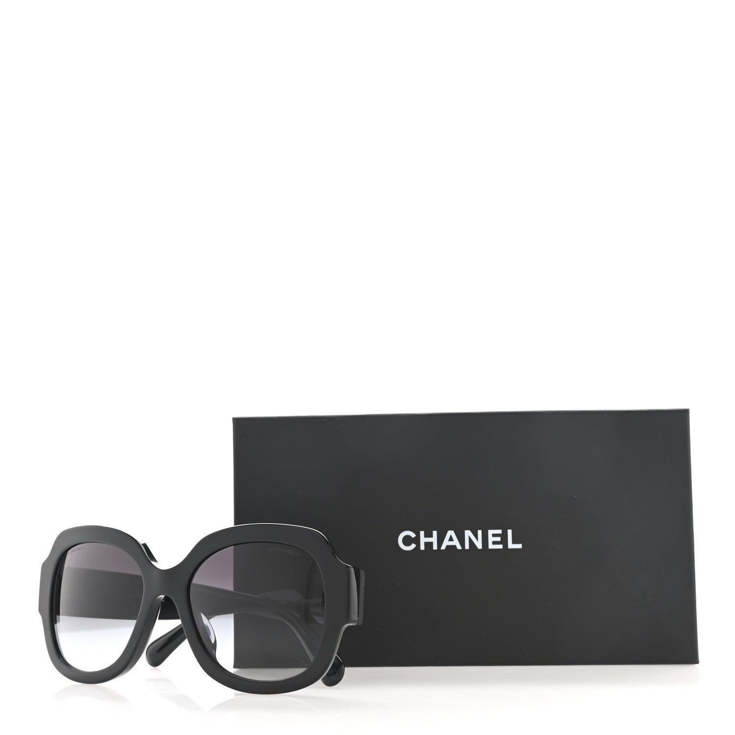 Chanel Acetate CC Sunglasses 5373 Black 8 of 8