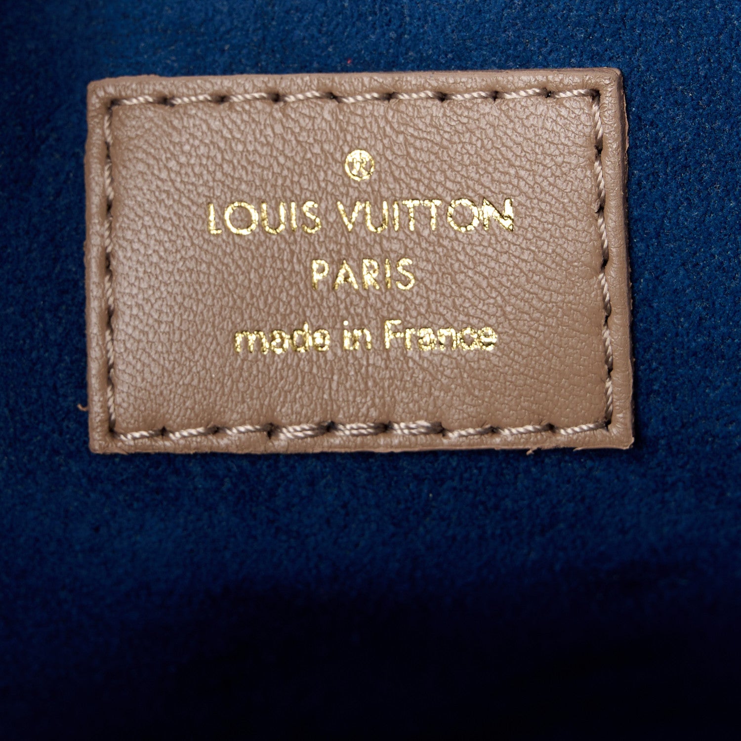 Louis Vuitton Lambskin Embossed Monogram Coussin PM Taupe 8 of 11