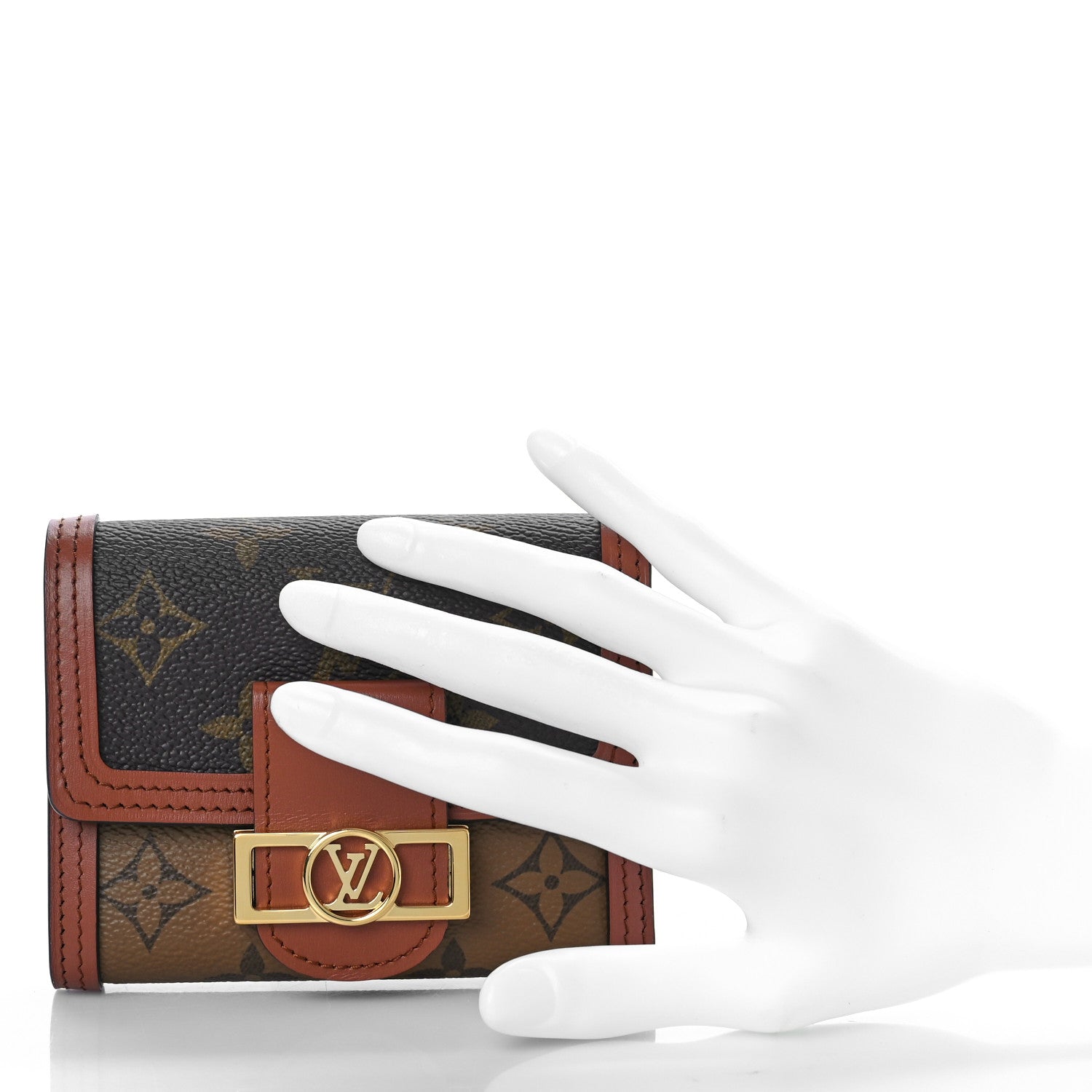 Louis Vuitton Reverse Monogram Dauphine Wallet 2 of 9