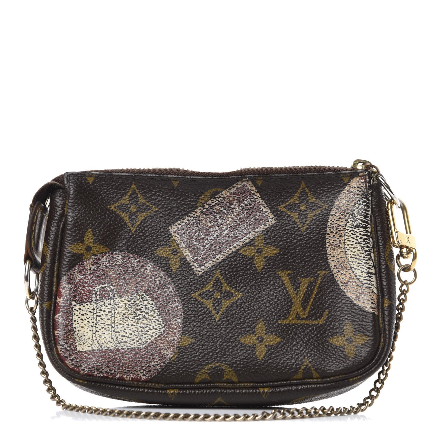 Louis Vuitton Monogram Patch Mini Pochette Accessories 1 of 10