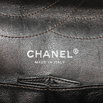 Chanel Metallic Aged Calfskin Quilted 2.55 Reissue 227 Flap Silver 6 of 13