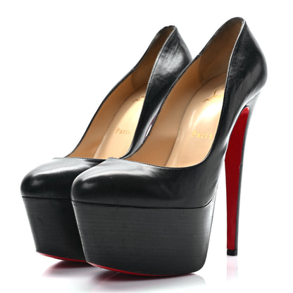 Christian Louboutin Kid Victoria 160 Pumps 39.5 Black 3 of 9
