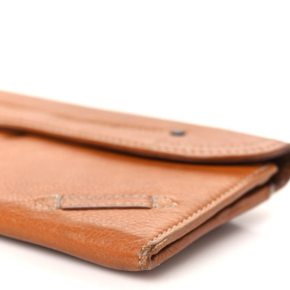 Christian Dior Calfskin Saddle Wallet Brown 10 of 15