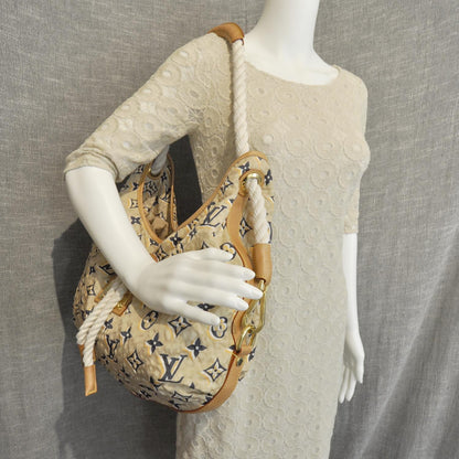 Louis Vuitton Canvas Monogram Cruise Bulles MM Natural 2 of 8