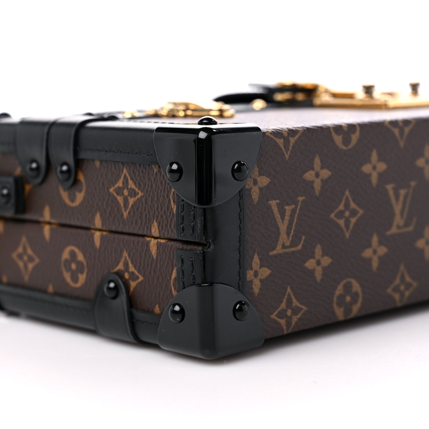 Monogram Petite Malle East West Black