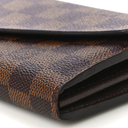 Louis Vuitton Damier Ebene Sarah Wallet NM 8 of 11
