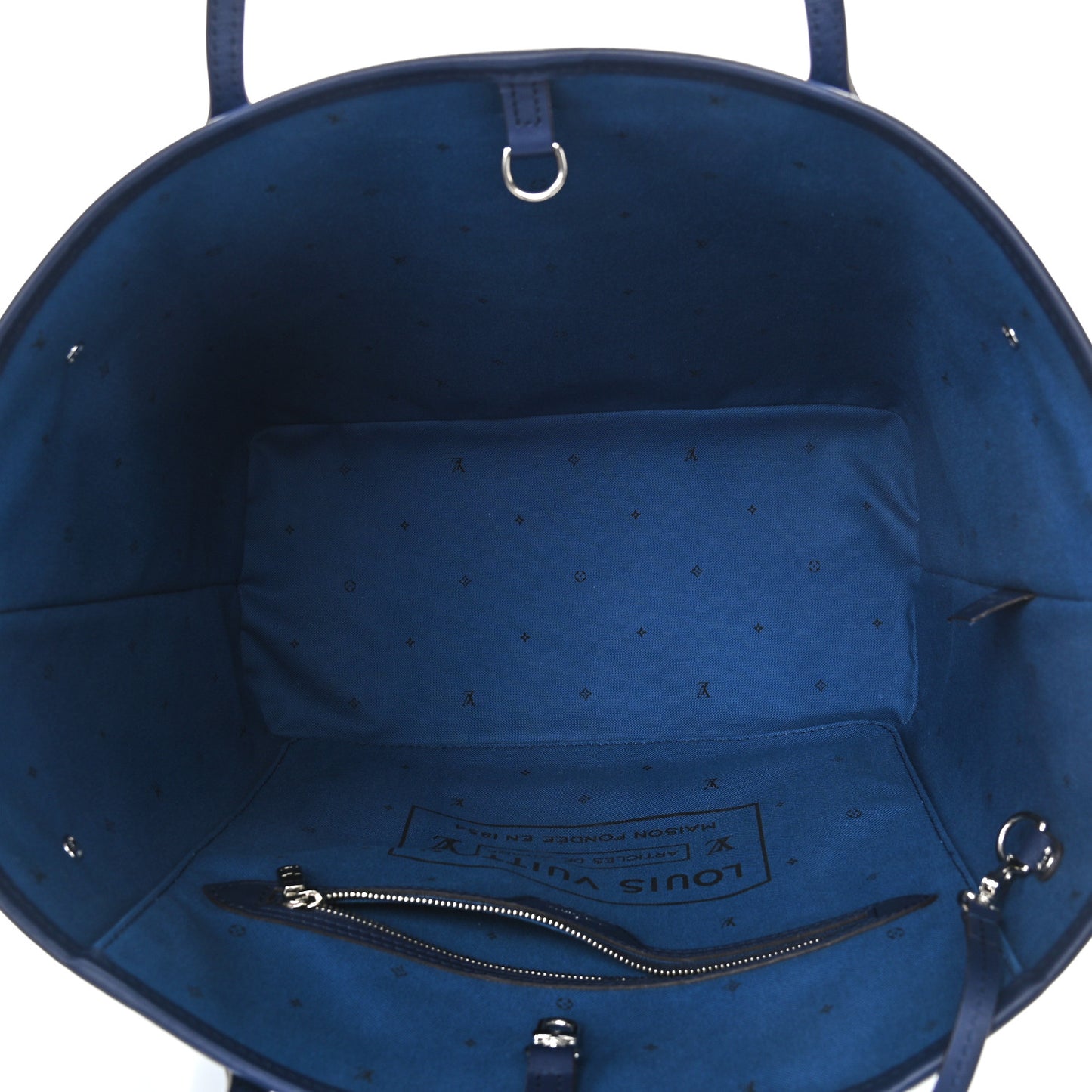 Monogram Escale Neverfull MM Blue