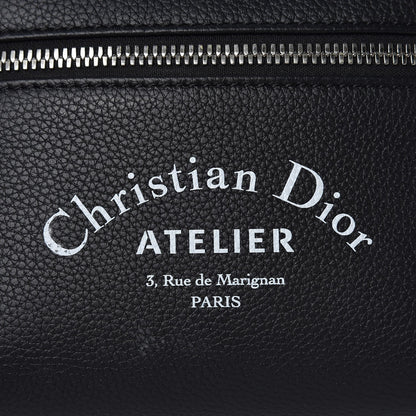 Christian Dior Grained Calfskin Mini Rider Backpack Black 8 of 10