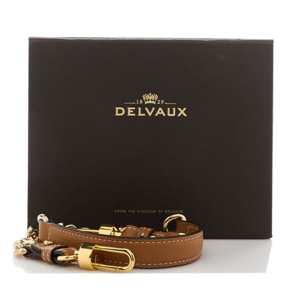 Delvaux Rodeo Calfskin Short Chain Strap Vegetal Ivory 5 of 5
