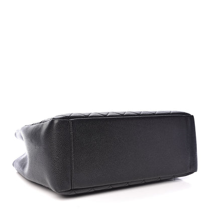 Chanel Caviar Quilted Grand Shopping Tote GST Black 4 of 12
