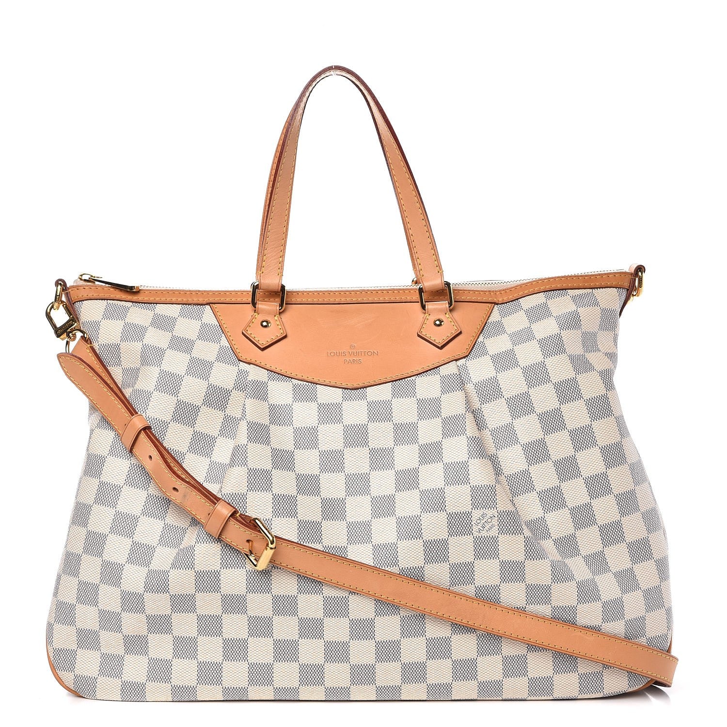 Louis Vuitton Damier Azur Siracusa GM 1 of 10