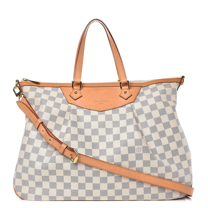 Louis Vuitton Damier Azur Siracusa GM 1 of 10