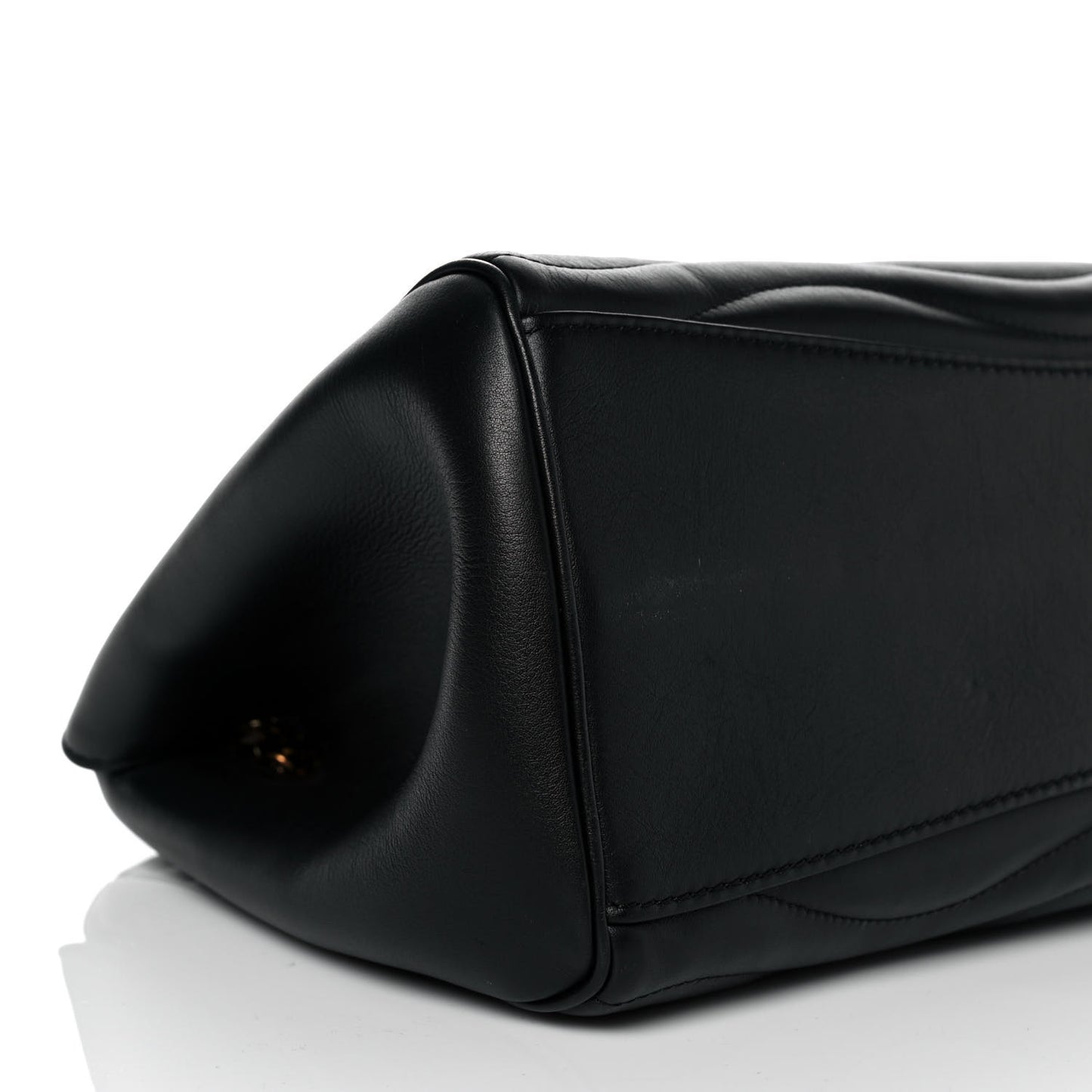 Calfskin New Wave Chain Tote Black