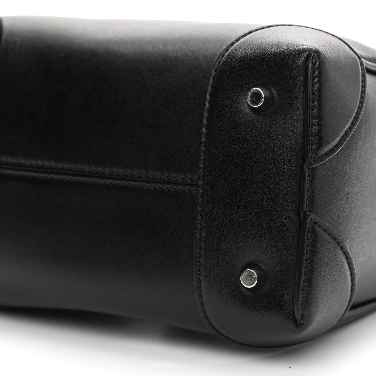 Calfskin Star Micro Lucrezia Black Silver