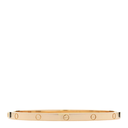 Cartier 18K Yellow Gold Small LOVE Bracelet 16 2 of 8