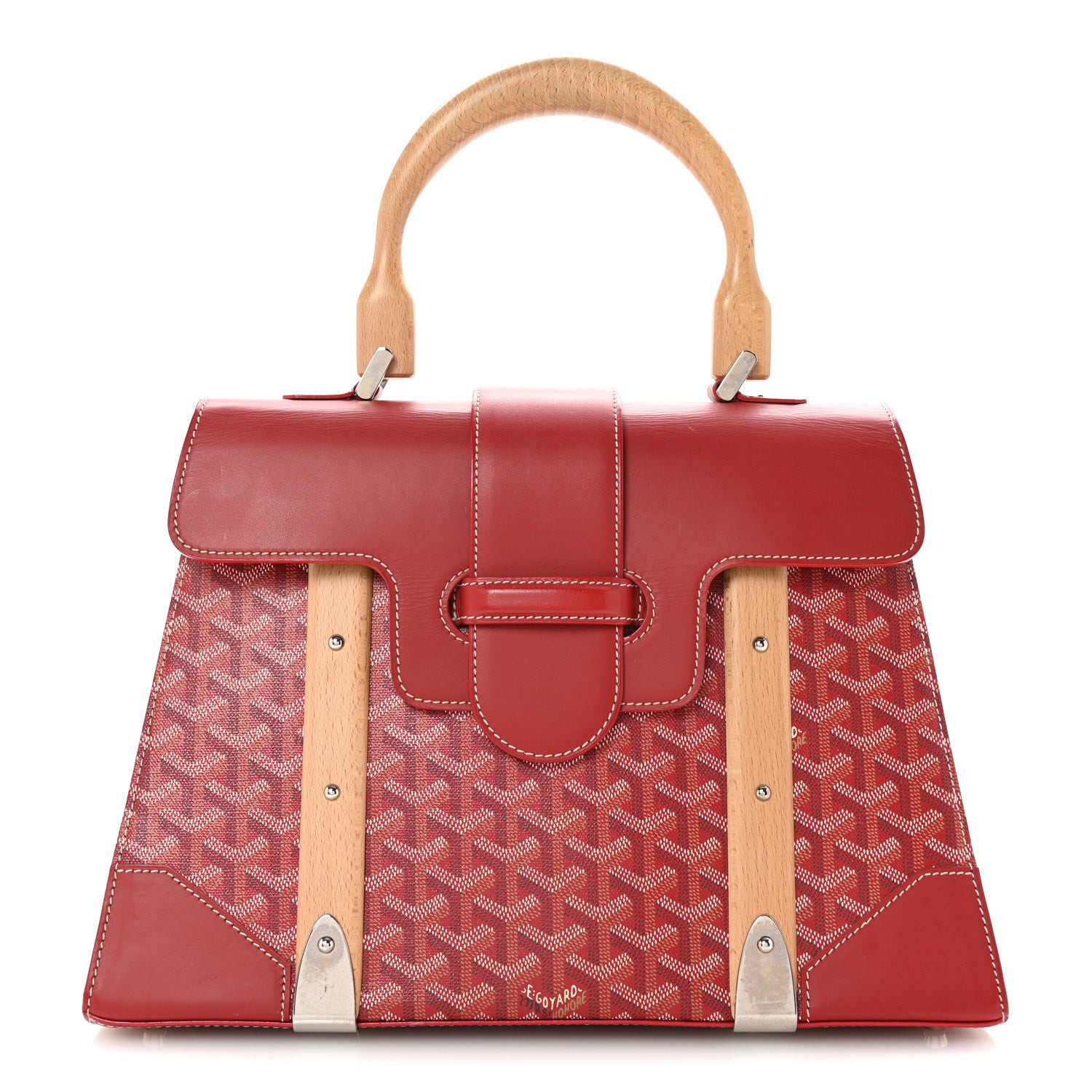 Goyard Goyardine Saigon MM Red 1 of 9