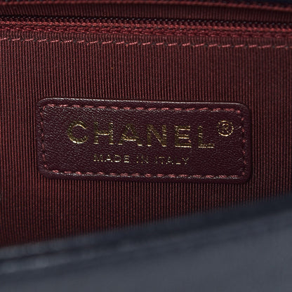 Chanel Sheepskin Quilted Vintage Mademoiselle Flap Navy 7 of 10