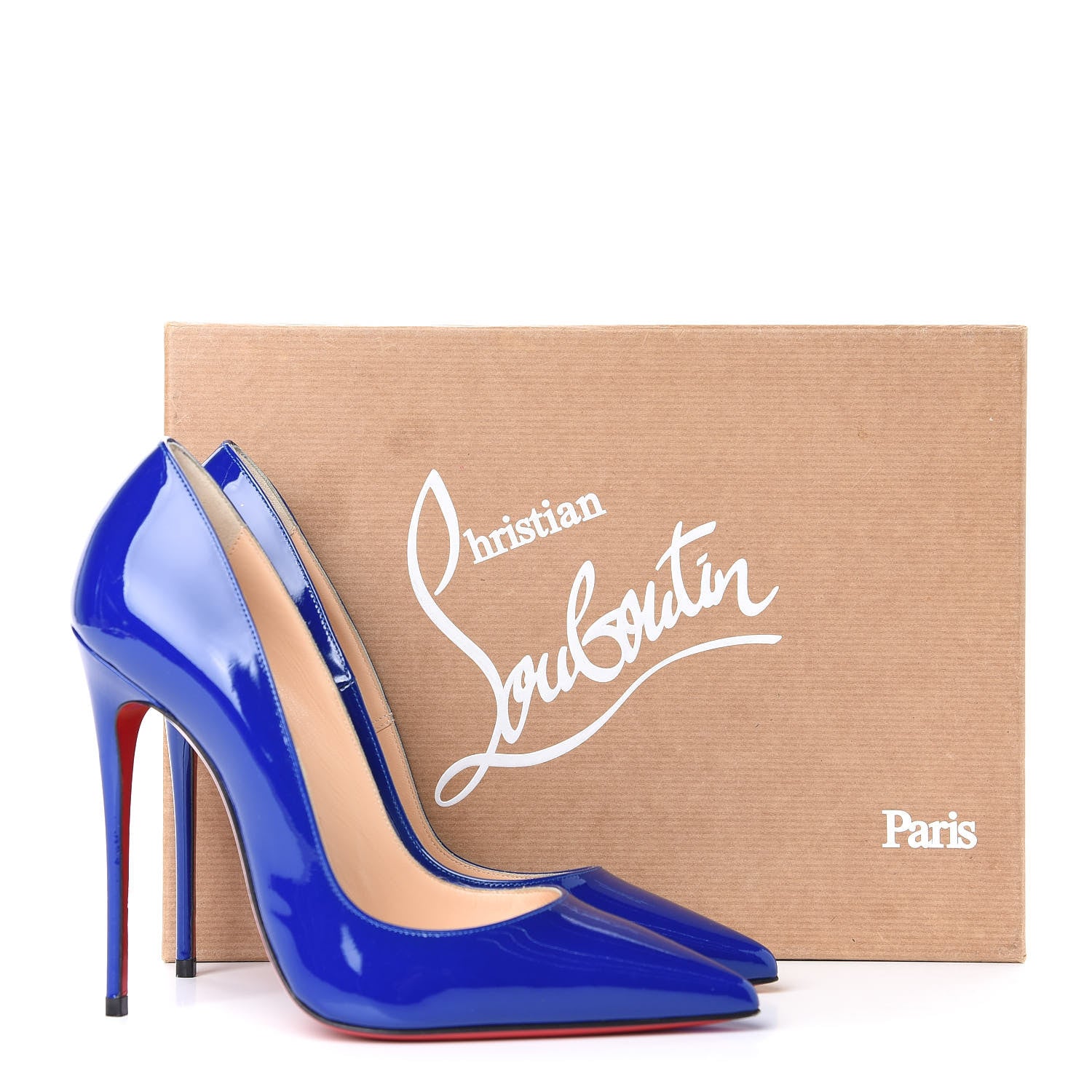Christian Louboutin Patent So Kate 120 Pumps 37 Atlantic 10 of 10