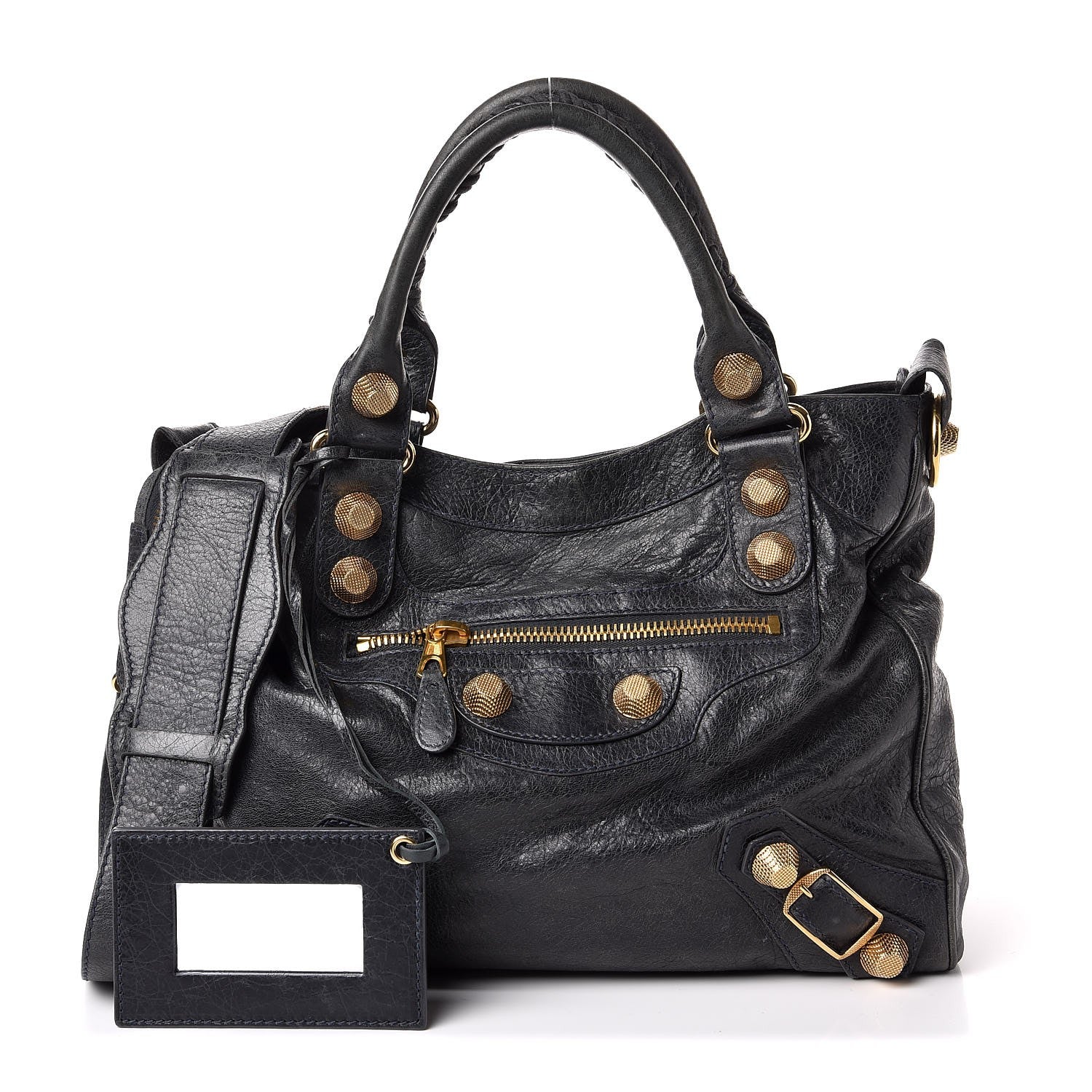 Balenciaga Agneau Giant 21 Gold Hardware Velo Anthracite 1 of 8
