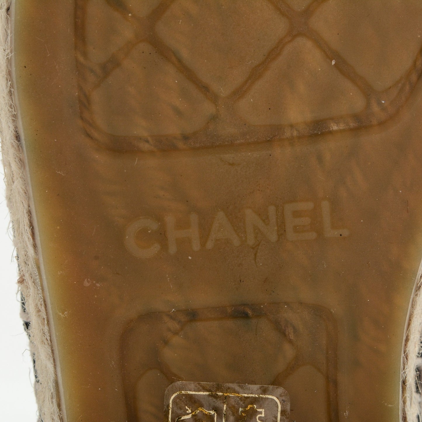 Lambskin CC Espadrilles 41 Black